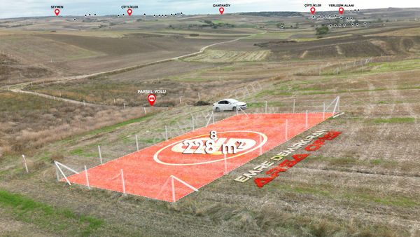 Silivri Değirmenköy'de 228 M² Tepe Konumda Yatırımlık Tarla