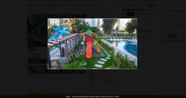 Arpaçbahşişde Acilll Satılık Denize 300metre Lüx Eşyalı 1+1 Daire