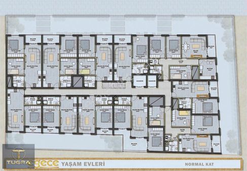 Tuğradan Temelden Esnek Ödeme Seçenekleriyle Satılık Daireler