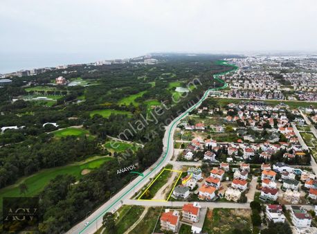Antalya Belek'te Anayola Sıfır Satılık 1561 M2 Arsa