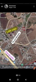 75 Yola Sıfır Emsal 1.80 116 Metre Satılıktır