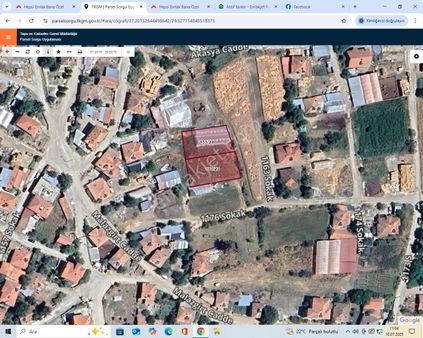 Gölhisar Yusufça Kasabası 2 Adet 1391 M2 Arsa Uygun Fiyat