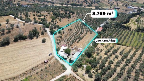 Otuzbeş’ten Menderes Akçaköy’de 8.769 Metre Çiftlik+zeytinlik+ahır+ev