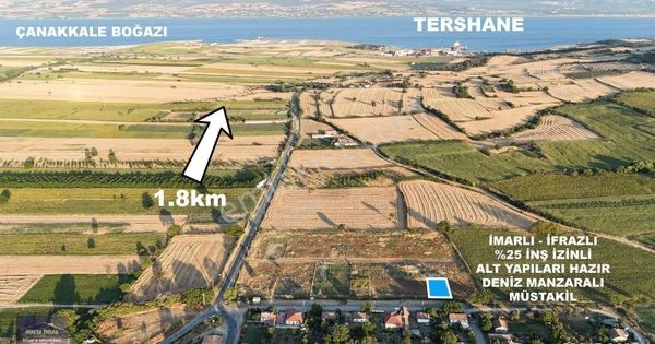 Nokta Emlak'dan Boğaz Manzaralı İnş. İzinli Müstakil Parsel 378m