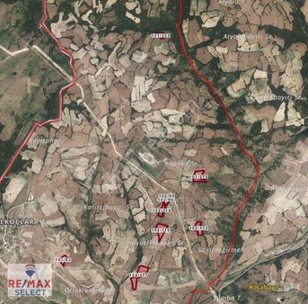 Malkoçlar'da 105 Dönüm Yola Cephe Araziler Toplu Alım Fırsatı