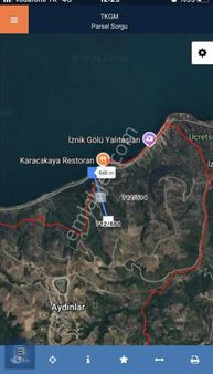 Beynil'den İznik Aydınlar'da 811 M2 Tarla