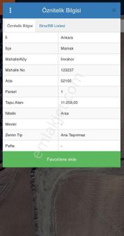 Çankaya Yakupabdal'da Yatırıma Uygun 154 M² Satılık Arsa