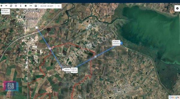 Dıalog İdeal'den Karacabey Bakırköy'de Satılık Kupon Arsa