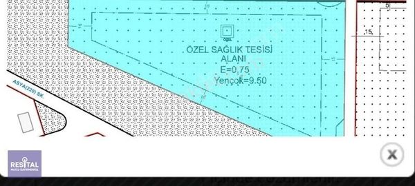 Demirci(üçevler) De Satılık 7000 M2 Özel Sağlık Alanı Hissesi
