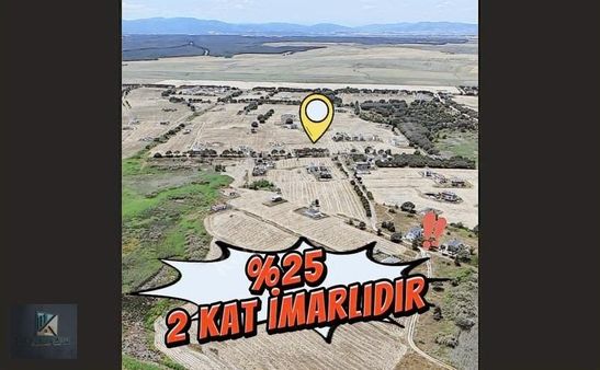 Koçerlerden Çeşmealtında Köşeparsel&433m2&%25imarlı Satılık Arsa