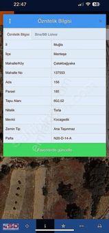 Çatabağyakada Köyiçinde Yola Sıfır 602 M2 Müstakil Parsel