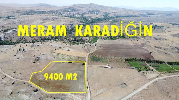 Meram Karadigin Mhs Sinde Yerleşime Yakın Müstakil Tapulu Yerimiz Satlık