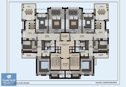 Turyap Anka'dan Yakınca'da Satılık Sıfır 3+1 Daire
