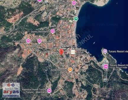 Marmaris Turunç' Da 3.489 M2 Ticari Ve Konut İmarlı Arsa