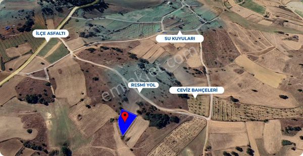 Balıkesir Sındırgıda 1.324 M2 Yola Yakın Asfalt Kenarı Düz Arazi