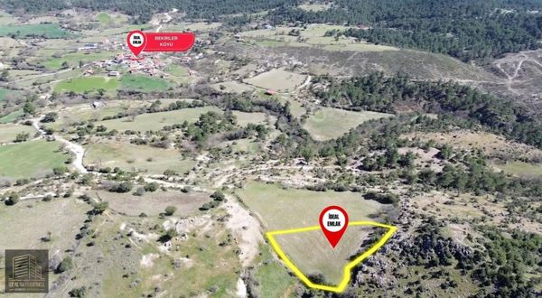 Bayramiç Bekirler Köyünde 1480 M2 Fırsat Hobi Bahcesi