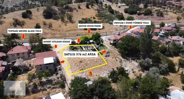 Mehmet Kurubaş Emlak'ta Toklular Mah 376m2 Satılık Arsa