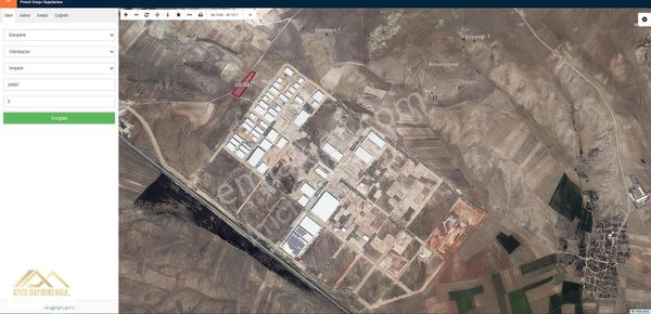 İmişehir Organize Dibinde Satılık Arazi