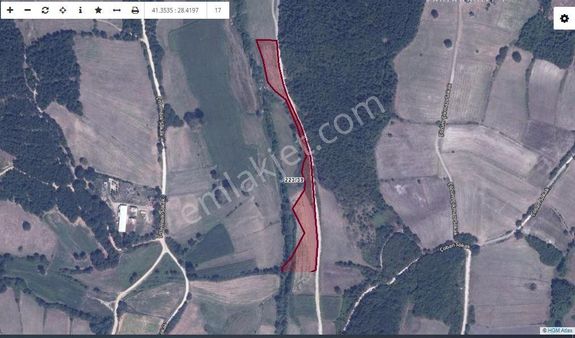 İstanbul Çatalca Çiftlikköy 1055 Satılık Tarla