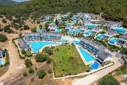 Fethiye Ovacık'ta 2+1 Lüks Site İçinde Dubleks Daire