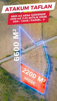 Evim-nur'dan Taflan Mh Deniz Ve Doğa Manzaralı Yatırımlık Tarla Hissesi