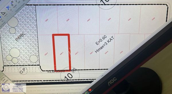 Çekmeköy Sırapınar Satılık 580m2 Villa Arsası E=060 Hmax=3 Kat