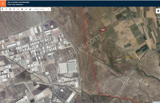 Aksaray Sağlık Pafta 3 De Satılık Tarla