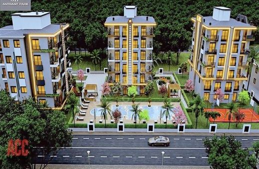 Acc Homes'tan Parlayan Bölge Göksu'da Özellikli Sitede 1+1 Daire