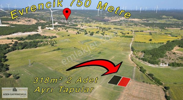 Vize Evrencikte 318 M² Fırsat Kupon Arazi