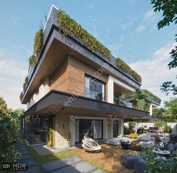 Menemen Günerli'de Bahçeli Teraslı Ultra Lüks 4+1 Tripleks Villa