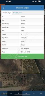 Toroslar Bulukluda Satılık Villa İmarlı Arsa 1097 M2