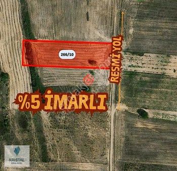 Uzunköprü Aslıhan Da İnşaat Yapımına Uygun %5 İmarlı Arsa