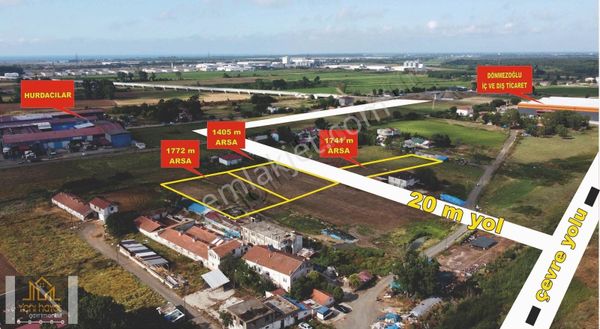 Tekkeköy Lojistik Merkezinde Ticari İmarlı Arsalar