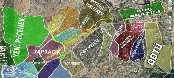 Yaşamkent Bitişiği İlk Parselde Harika Konum En Fazla Tercihli