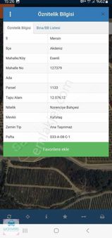 Wonıvers'den Esenli'de 46 Dönüm Satılık Bahçe