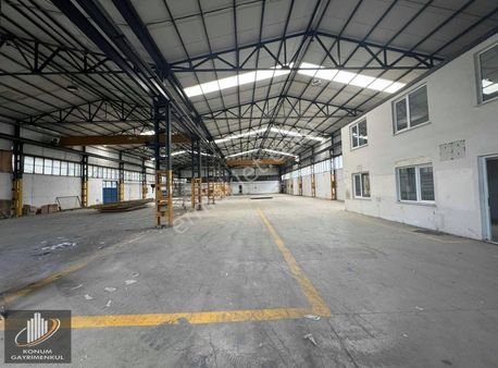 Gebze De Kiralık Vinçli Tek Kat 1.700 M2 Depo + İmalathane