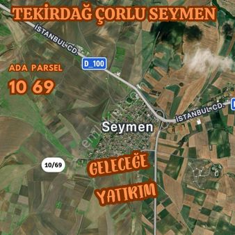Tekirdağ Çorlu Havalimanı Yanında Sahile 10dk Acil Satılık 310m2