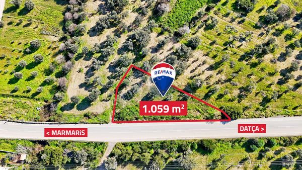Datça Kızlanda Anayola Cepheli Şerefiyesi Yüksek Satılık Tarla