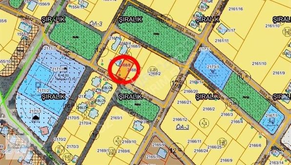 Öz-ak Tan Şıralıkta Mükemmel Konumda Tam Bir Villa Arsası 432 M2