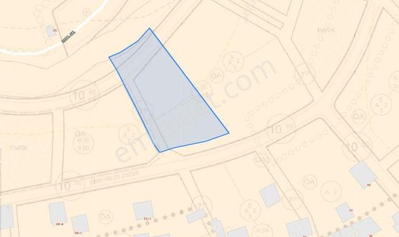 Ağırnas Da İmariçi Villa İmarlı 3 Dönüm Ham Parsel