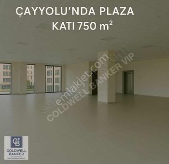 Ankara Çankaya Çayyolu 1 De Satılık 750m2 Plaza Katı...