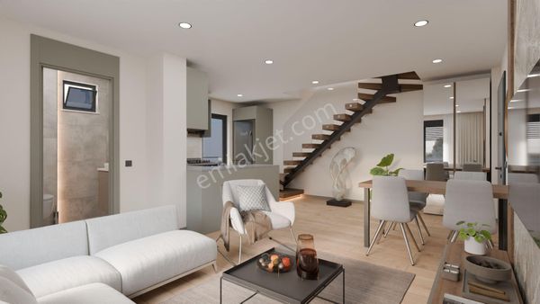 Büyükşehir Belediye Arkası Sıfır Asansörlü Lüks Dubleks