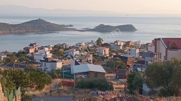 Izmır Dikili Çandarlı'da Satılık Denız Manzaralı İmarlı Arsa