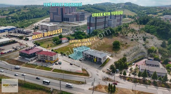 Yeni Devlet Hastanesi'ne Komşu Ön Cephe Satılık Lüks 1+1 Daire