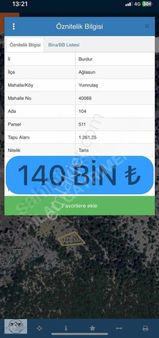 Burdur Ağlasun Yumrutaş Ta Fırsat Tarla