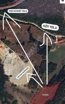 Kırklareli Vize Akpınar Köyü Satılık 11 Dönüm Fırsat Tarla