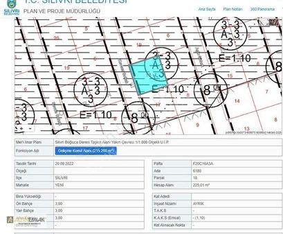 Silivri Yeni Mahallede Satılık Arsa 3.750.000 Tl