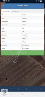 Burdur Karamanlı Bademli De Kadastro Yoluna Cephe Satılık