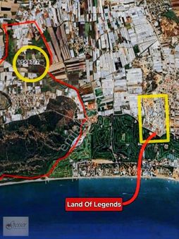 Antalya Aksu Kumköy'de Müstakil Tapulu Emsalsiz Satılık Tarla