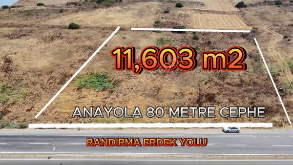 Feyzullah'tan, Bagfaş Karşısında,yola 80 M. Cephe, Satılık Tarla